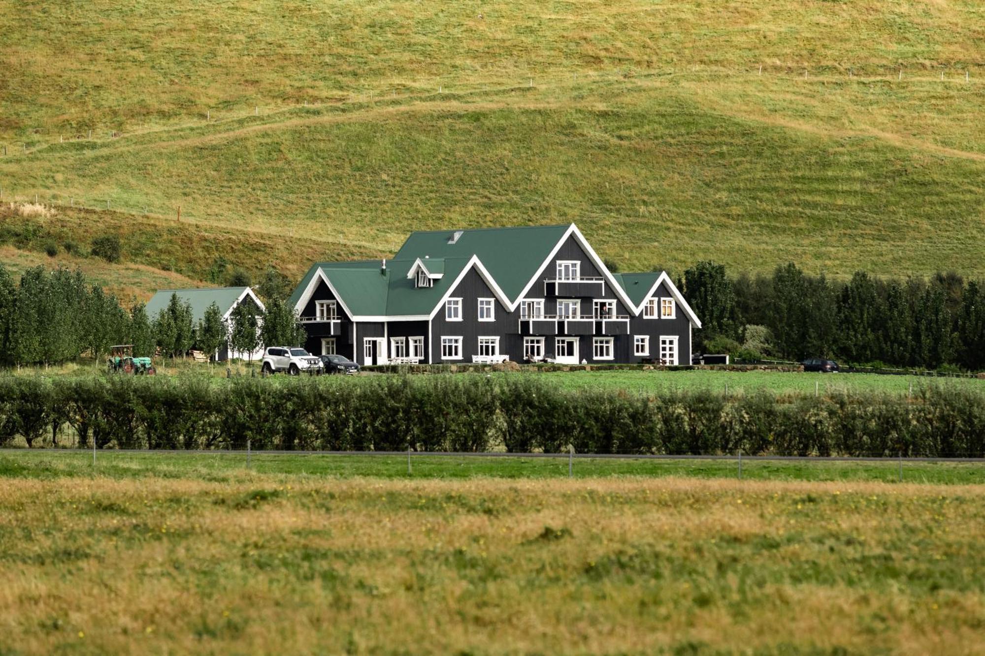 Skálakot Manor Hotel Hvolsvöllur Exterior foto
